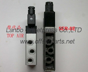 Taiwan komori cylinder valve instead of TAIYO cylinder valve 5ER-8E spare parts for komori Lithrone machine