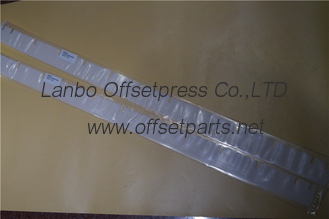 roland press new plastic wash up blade 1102mm-13 slots for roland offset printing machine