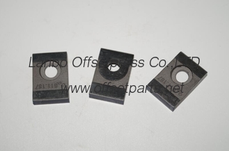 KBA 104 machine gripper pad,511.187,KBA spare parts