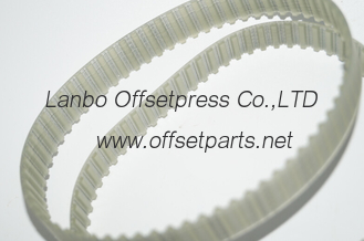 high quality toothed belt,T5-330-15,T5-66-15 for offset printing GTO52 machine