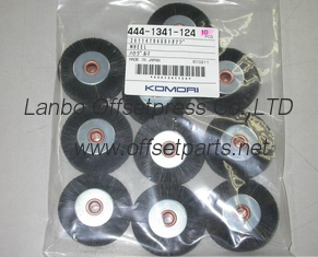 komori round brush 444-1341-124 ,original komori printing machine wheel brush 4441341124