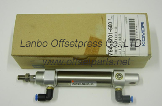 CM2E20-N4010-50 , komori SMC cylinder , original press machine spare parts CM2E20N401050