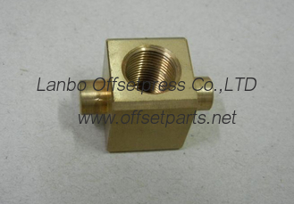 GGG-3053-014 komori offset press machine copper nipple,replacement spare partsGGG-3053-014 GGG-3053-004