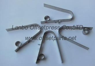 komori printing machine carbon brush spring clip spare parts 9x56mm for L-540 / L-640 machine