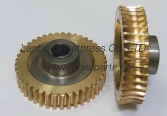 444-8501-034-TA high quality replacement komori worm gear printing machine tooth wheel spare part