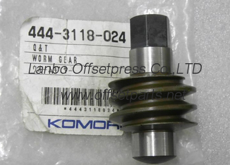 444-3118-024 new komori original rubber fix worm gear machine printing spare part