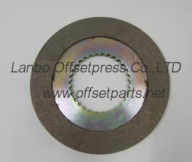 komori machine L-40 brake 30 tooth , high quality main motor inside brake spare part