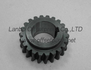 rubber fix worm gear , 444-3122-004 , komori original printing machine spare part