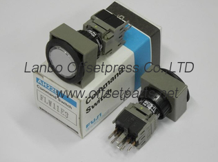 command switch ,FUJI  AH225-FLW11E3 LED 24V ,komori original printer spare part