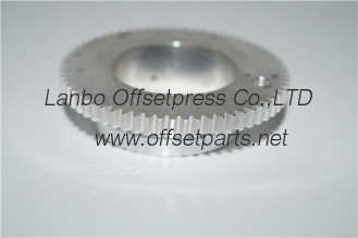 high quality gear 64 tooth OD 66 x ID 36 x H 5.5 ,OD 45 , 5 holes