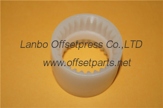 printing machine white gear , OD52x ID 46.5 x H 41 mm , inside gear spare part