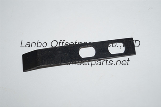 gripper L75 x W 13 x H 1 mm hole diameter 11 mm part for offset printing machine