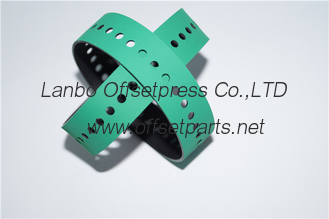suction tape , M2 .015 . 880 , green belt for offset printing machine