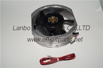 high quality reasonable komori DC fan 3Z1-5000-180 used for komori machine