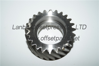 good quality roland gear OD74xID46xH34mm , 24 teeth for roland 600 machine
