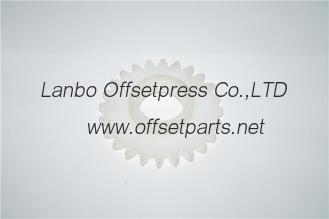 Roland white plastic gear OD80xID30 , 24 teeth for roland 200 machine