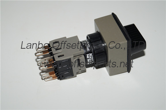 Komori original push button switch,5BB-6102-020,AG225-PL3W22E3,Komori original parts