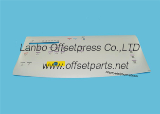 SM74 printing machine panel film sm74 panel sticker 587x260mm