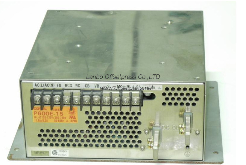 power supply P600E-15,Input AC 100-120 / 200-240 Output DC 15V 43A ...