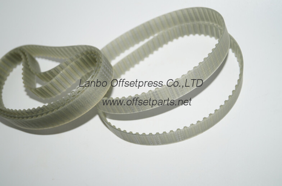 high quality toothed belt,T5-330-15,T5-66-15 for offset printing GTO52 machine