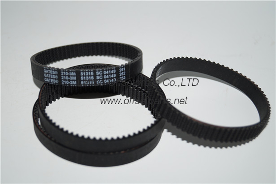 Gates 210HTD3M-9MM,Roller drive belts V tip type for offset printing machine