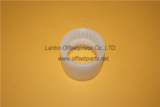 printing machine white gear , OD52x ID 46.5 x H 41 mm , inside gear spare part