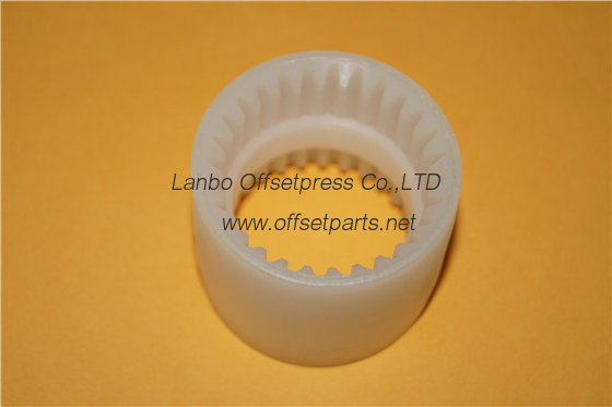 printing machine white gear , OD52x ID 46.5 x H 41 mm , inside gear spare part