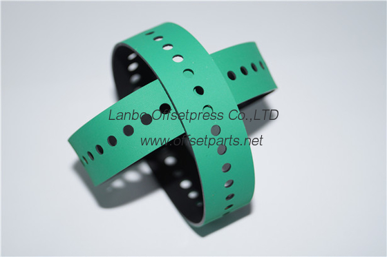 suction tape , M2 .015 . 880 , green belt for offset printing machine