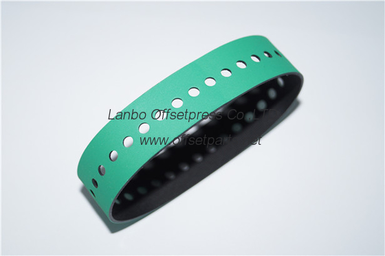 suction tape , M2 .015 . 880 , green belt for offset printing machine
