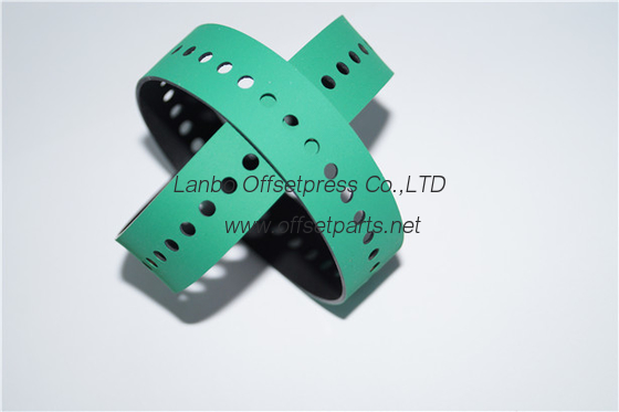 suction tape , M2 .015 . 880 , green belt for offset printing machine