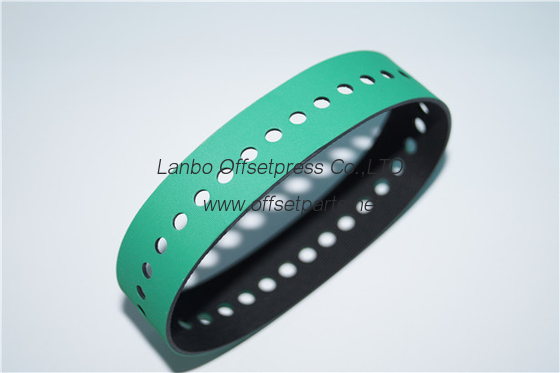suction tape , M2 .015 . 880 , green belt for offset printing machine