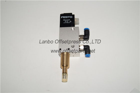 festo pneumatic cylinder , MVLM-8-17-SA , cylinder part for offset printing machine