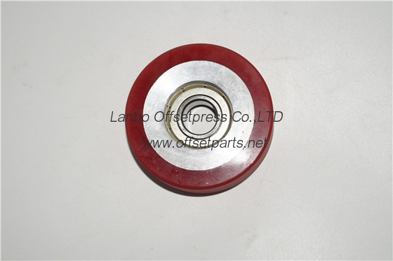 good quality cheap price pressure wheel ,  64.65x34.56x19.62mm , red roller made in china