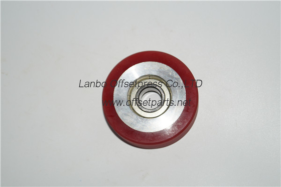 good quality cheap price pressure wheel ,  64.65x34.56x19.62mm , red roller made in china