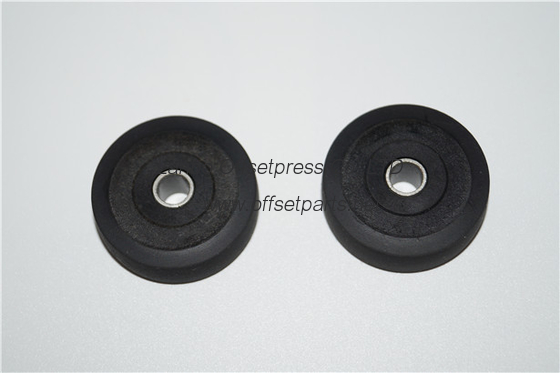 black rubber roller , MV.027.326 , 32x6x10mm , original roller parts