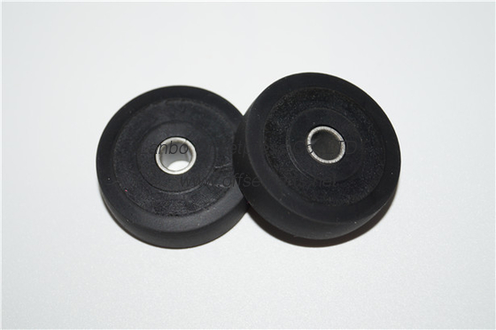 black rubber roller , MV.027.326 , 32x6x10mm , original roller parts