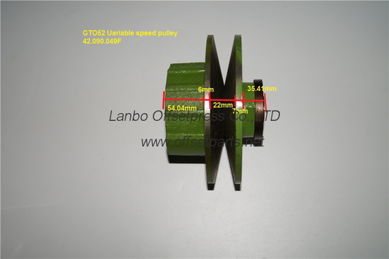 GTO52 machine variable speed pulley 42.090.049F , OD190xID118xH120.45mm