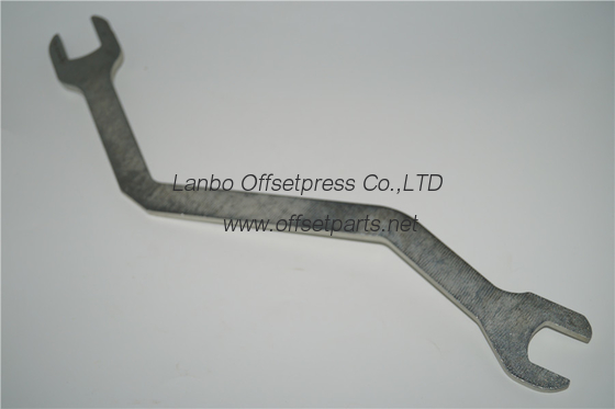 good quality komori spanner 764-3010-005 , L=400mm, 0.35kg made in china