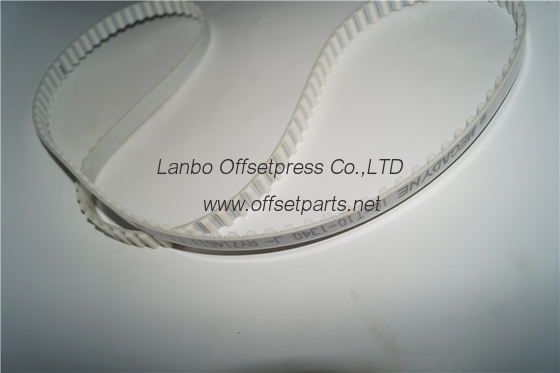 good quality white color toothed belt 00.580.3343 for offset printing machine