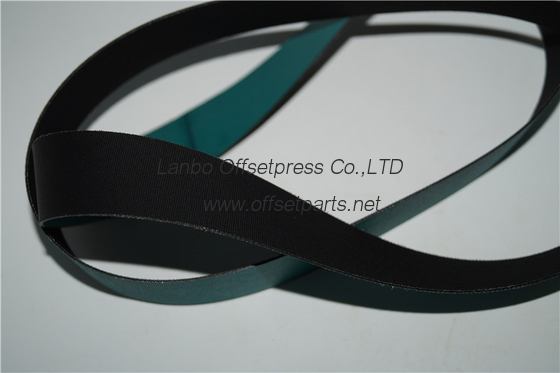 good quality komori Fuji green color belt 950x250x1mm made in china