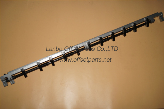 SBD1403F gripper bar 11 tooth L=1020mm made in china for offset printing machine