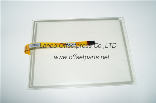 good quality china made control touch screen 00.785.2507 for XL75 machine