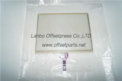 komori original new touch screen 257x183x2.4mm for komori printing machine