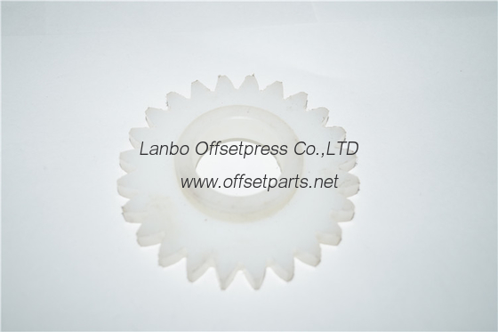 Roland white plastic gear OD80xID30 , 24 teeth for roland 200 machine