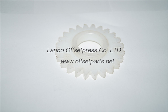 Roland white plastic gear OD80xID30 , 24 teeth for roland 200 machine