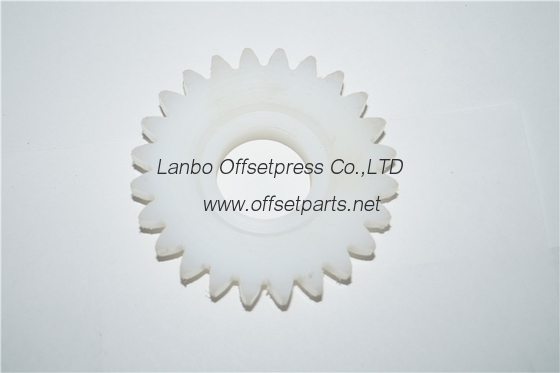 Roland white plastic gear OD80xID30 , 24 teeth for roland 200 machine