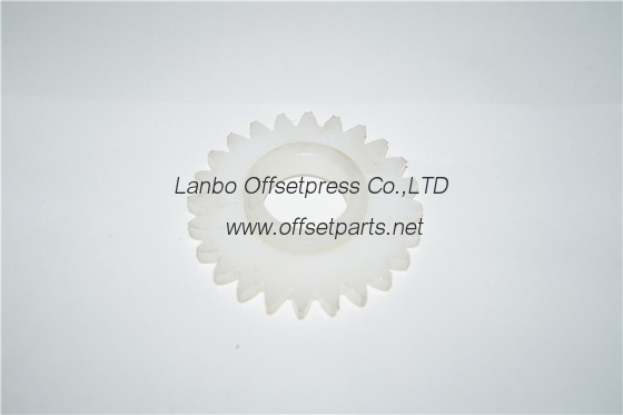 Roland white plastic gear OD80xID30 , 24 teeth for roland 200 machine