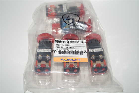 Komori original push button switch,5BB-6101-550,AR22VDL-11E3R,Komori original parts