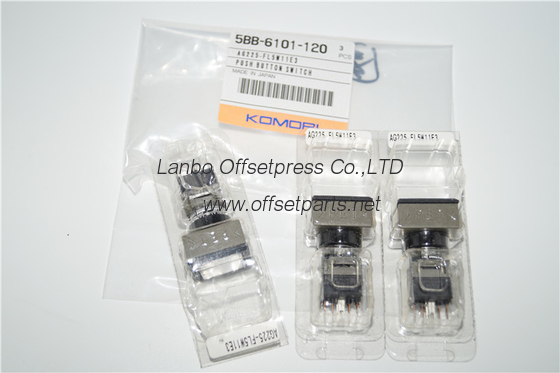 Komori original push button switch,5BB-6101-120,AG225-FL5W11E3,Komori original parts