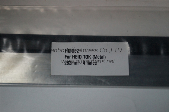 HD press wash up blade 283mm -4holes for offset printing machine